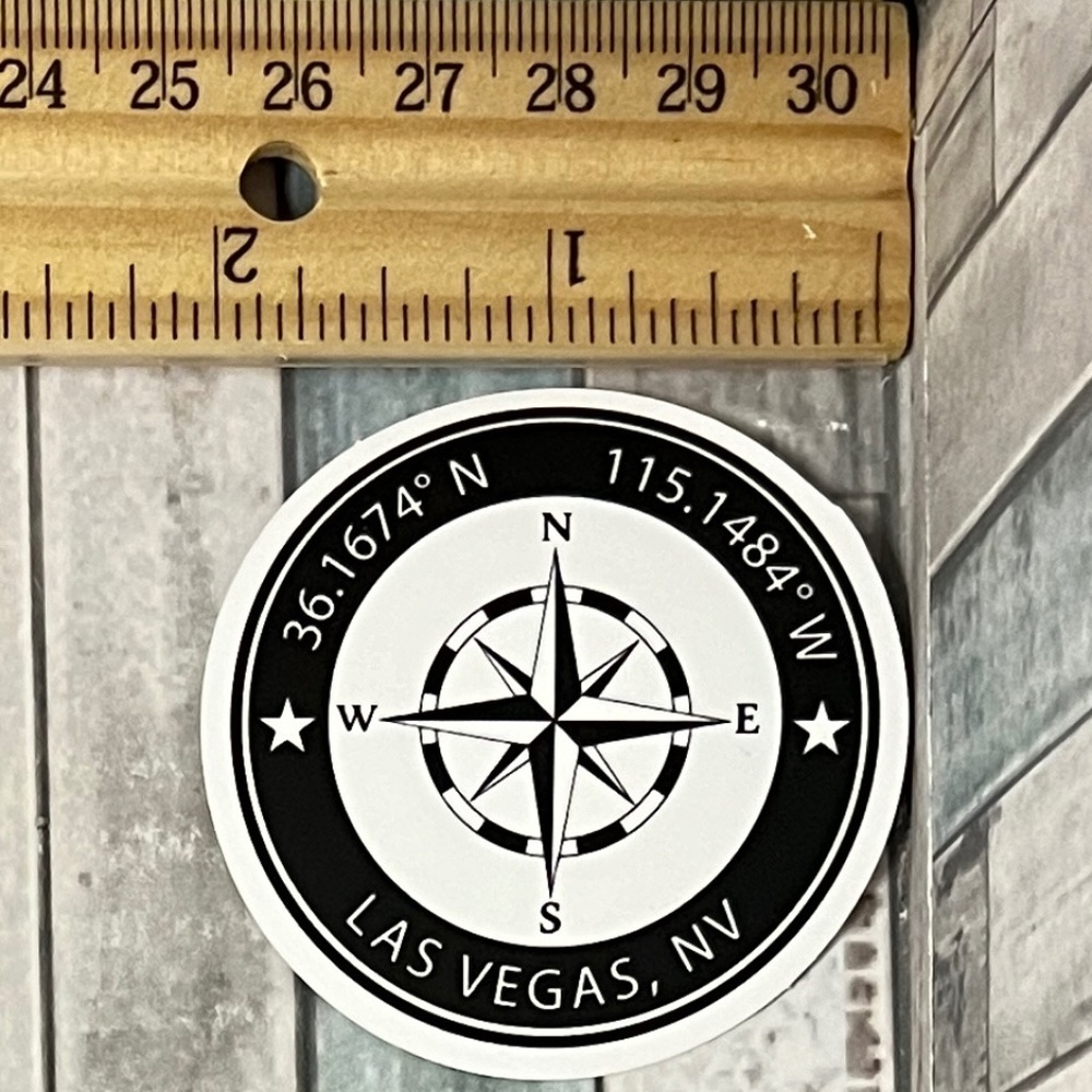 🌀10/$10🌀 Las Vegas Nevada Reusable Waterproof Vinyl Sticker Decal